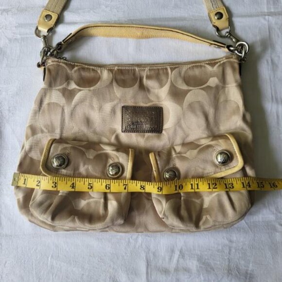 Coach Poppy Signature Hobo Bag - Picture 6 of 9